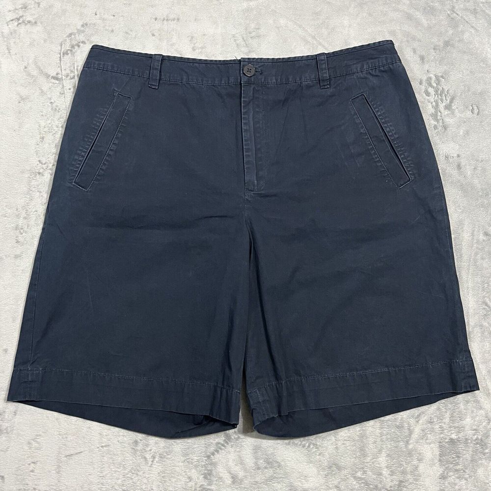 Lauren Ralph Lauren Chino Shorts Womens 12 Blue Golf Preppy Casual 8.5" Inseam